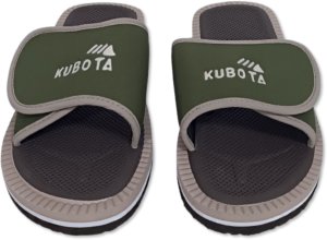 Piankowe klapki Kubota - Rzep Rozmiar 44 Multicolor 2