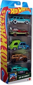 Autka Hot Wheels - HW Getaways - 5 pak (JBJ77) 1