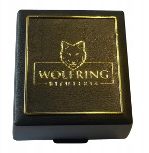 Pudełko PIERŚCIONEK OBRĄCZKĘ Wolfring RECYKLING 1