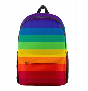 PLECAK TĘCZOWY Torba Worek LGBT PRIDE SZKOLNY XL 1