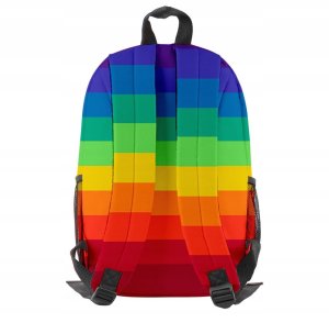 PLECAK TĘCZOWY Torba Worek LGBT PRIDE SZKOLNY XL 2