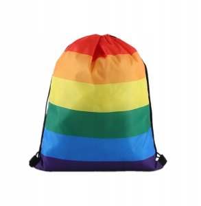PLECAK TĘCZOWY Torba Worek LGBT PRIDE SZKOLNY XL 4