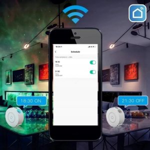 Projektor GWIAZD SMART Google TUYA MGŁAWICE LASER 13