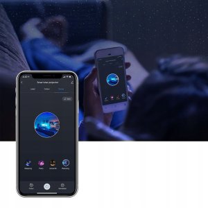 Projektor GWIAZD SMART Google TUYA MGŁAWICE LASER 4