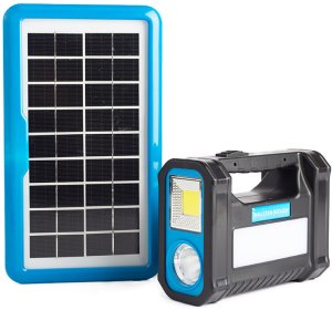 POWERBANK Panel SOLAR KEMPINGOWY Zestaw ŻARÓWKI XL 2