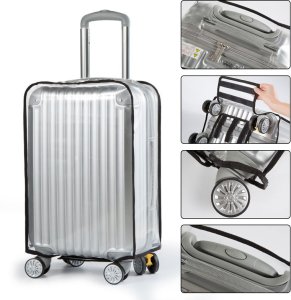 Pokrowiec OCHRONNY na WALIZKĘ BAGAŻ Przezroczysty PODRÓŻNY 26" CALI roz. XL 1