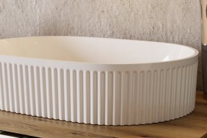 CZARNA szafka łazienkowa NOVA BLACK z umywalką i blatem 60 cm z szufladami 7