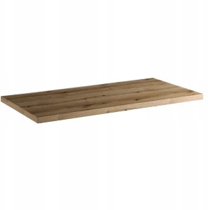 CZARNA szafka łazienkowa z szufladami NOVA BLACK z umywalką i blat OAK 80cm 5
