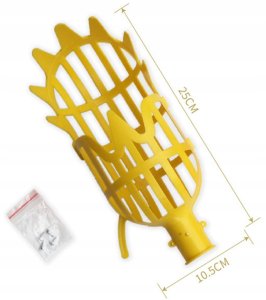 Podbierak CHWYTAK do ZBIERANIA OWOCÓW JABŁEK GRUSZEK ŚLIWEK Zrywak ZBIERACZ 2