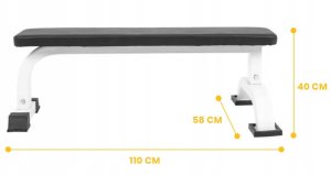 Ławka prosta do ćwiczeń 3