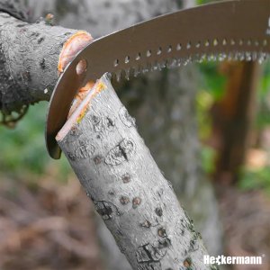 Piła ręczna ogrodowa gdo gałęzi na wysięgniku teleskopowa Heckermann 6m 4