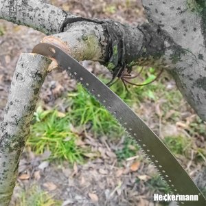 Piła ręczna ogrodowa gdo gałęzi na wysięgniku teleskopowa Heckermann 5m 6