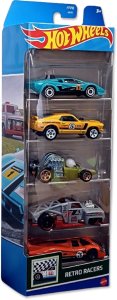Autka Hot Wheels - Retro Racers - 5 pak (HTV50) 1