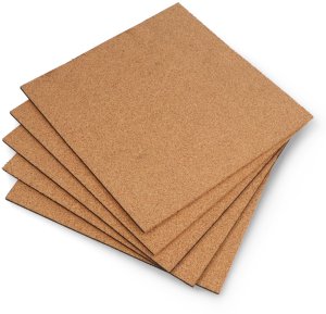Płyta korkowa drobnoziarnista - 3mm - 200x200mm - 5szt.} 1