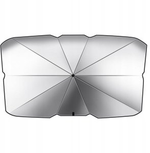 ROLETA DO SAMOCHODU Parasol PRZECIWSŁONECZNY na PRZEDNIĄ SZYBĘ Auta 79x140 3