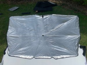 ROLETA DO SAMOCHODU Parasol PRZECIWSŁONECZNY na PRZEDNIĄ SZYBĘ Auta 79x140 9