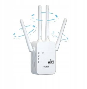 Repeater WZMACNIACZ SYGNAŁU WIFI 300mb/s aż 4 anteny ROUTER ACCES POINT 2