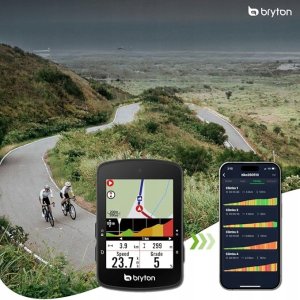 Bryton Rider S510 zestaw komputer rowerowy GPS czas pracy 30h 2