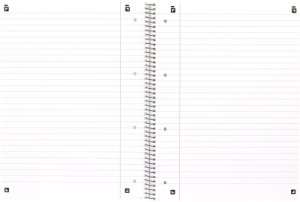 Oxford Oxford Collegeblock A4+220x295mm 80 Bl. Liniert Rand L 8