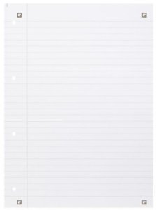 Oxford Oxford Collegeblock A4+220x295mm 80 Bl. Liniert Rand L 10