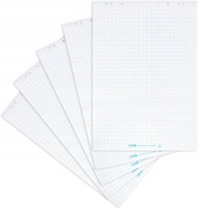 LANDRE Flipchartblock 65x98-20 Blatt-kariert 25-80g/qm 1