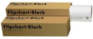 LANDRE Flipchartblock Recycling 65x98 cm kariert 2