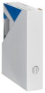 LANDRE Stehsammler Color für A4 schmal weiß 2