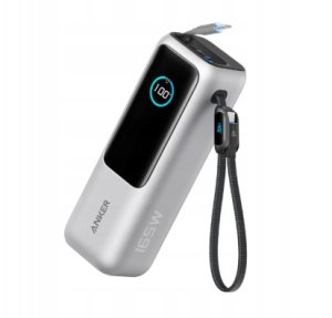 Anker Zolo Powerbank | A1695H11 | 25000 mAh | Built-In USB-C and Retractable Cable) | Pilkas 1