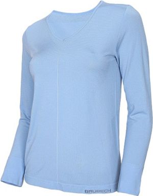 Brubeck Koszulka damska z długim rękawem Comfort Night niebieska r. S (LS12910) 1