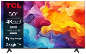 Telewizor TCL 50P655 LED 50" 4K Ultra HD Google TV Dolby Vision DVB-T2 Czarn 1