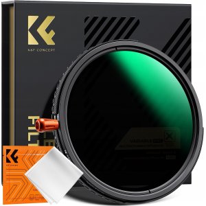 Filtr K&F Filtr Hybrydowy 3w1 72 mm 72mm Fader ND2-32 + CPL + Black Diffusion 1/4 / KF01.2926V2 9