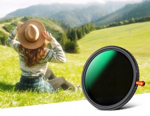 Filtr K&F Filtr Hybrydowy 3w1 77 mm 77mm Fader ND2-32 + CPL + Black Diffusion 1/4 / KF01.2927V2 11