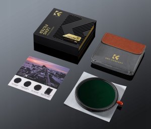 Filtr K&F Filtr Hybrydowy 3w1 77 mm 77mm Fader ND2-32 + CPL + Black Diffusion 1/4 / KF01.2927V2 10