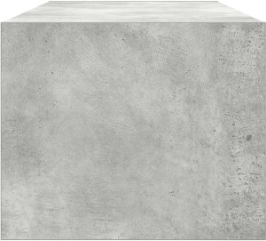 vidaXL Szafka RTV Betonowa Szara 80x31x25,5 cm Drewno klejone 7