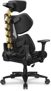 COUGAR TERMINATOR ELITE Gaming chair, Gold 4