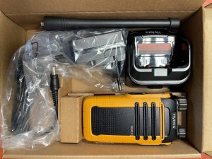 HYTERA Radio DMR+analog BD615, VHF 146-174 MHz, 1500 mAh, IP66 4