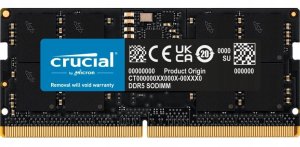 Crucial 12GB DDR5-5600 SODIMM CL46 (24Gbit) 1