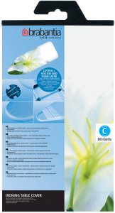 BRABANTIA gludināmā dēļa pārvalks  124x45 cm  Mixed (C) 4mm+ 4mm filcis 264825 1
