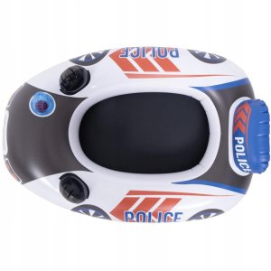 DMUCHANA ŁÓDKA DO PŁYWANIA 86x60,5CM 35281 POLICJA 3