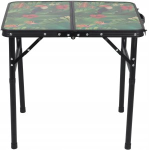 STOLIK TURYSTYCZNY SKŁADANY KEMPINGOWY 60X45X25/56CM FLOWER 6