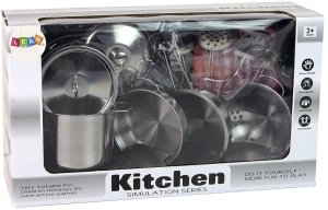 Zestaw Garnków i Akcesoriów Kuchennych Dla Dzieci LEAN Toys 3