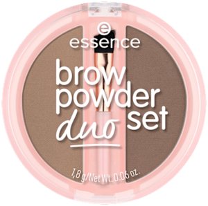 Essence Brow Powder Duo Set Puder do brwi 1.8g Light (01) 1