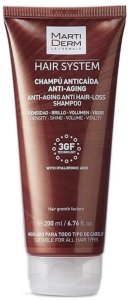 Martiderm Hair System przeciwstarzeniowy szampon przeciw wypadaniu włosów 200ml 1
