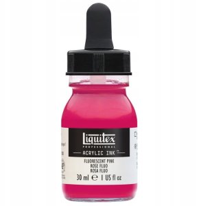 Proff. acrylic ink 30ml flourescent pink 987 1