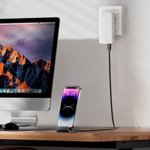 4smarts Ladestation VoltDock USB-C 60W, grau 1