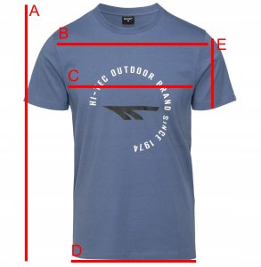 Męska Koszulka z krótkim rękawem OLEN 3