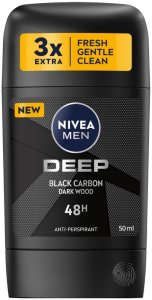 Nivea Deep Black Carbon Dark Wood 48h Anti-perspirant - 50ml 1