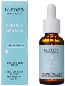 Numee Drops of Benefits Clearly Smooth Serum oczyszczające pory BHA 2% + Cynk 1% 30ml 1