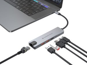 Conceptronic DONN29G stacja dokująca Przewodowa USB 3.2 Gen 2 (3.1 Gen 2) Type-C Szary 3