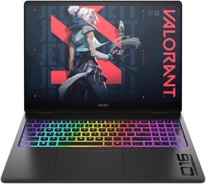 HP OMEN MAX 16-ah0999nw Intel Core Ultra 9 275HX Laptop 40,6 cm (16") WQXGA 32 GB DDR5-SDRAM 1 TB SSD NVIDIA GeForce RTX 5080 Wi-Fi 7 (802.11be) Windows 11 Home Czarny 1